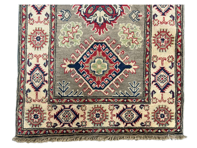 Gorgeous Afghan Handmade Kazaq Carpet 130 x 79 CM
