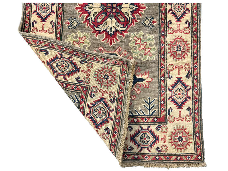 Gorgeous Afghan Handmade Kazaq Carpet 130 x 79 CM