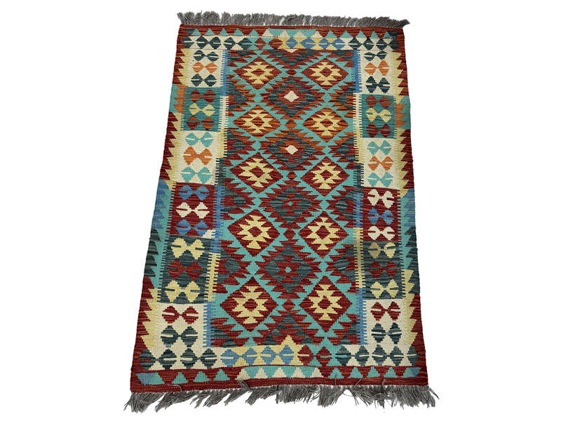 Gorgeous Afghan Choubi Bedisde Kilim 145 x 98 CM