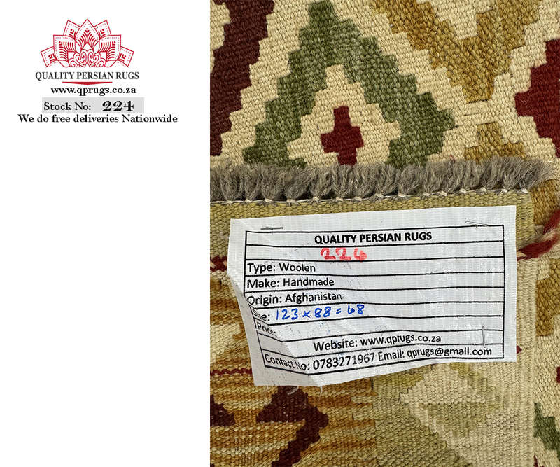 Fine Afghan Choubi Kilim 123 x 88 CM