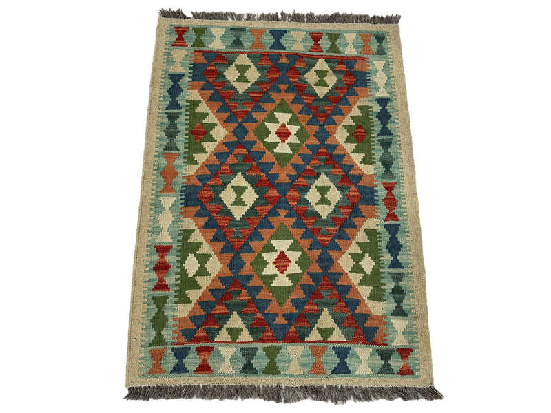 Gorgeous Afghan Handmade Kilim 119 x 87 CM
