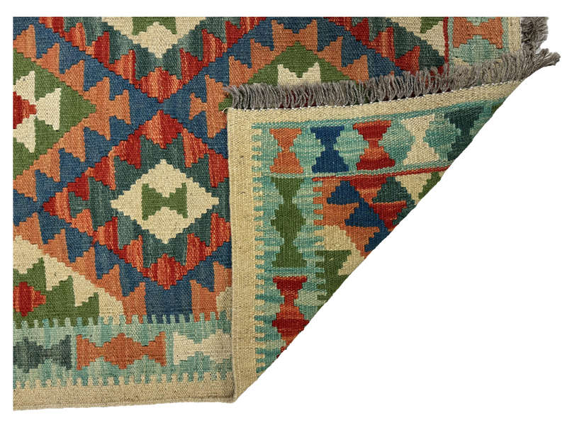 Gorgeous Afghan Handmade Kilim 119 x 87 CM