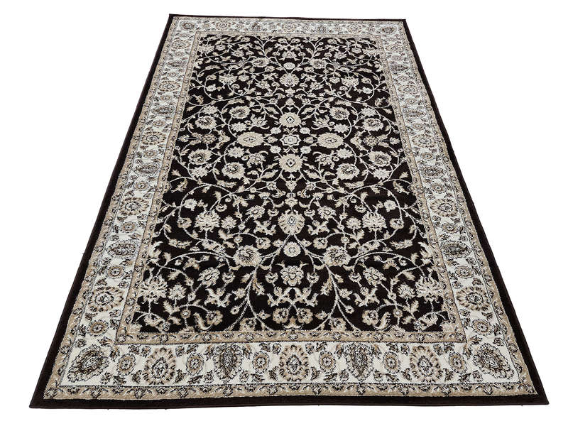 Beautiful Brown Nain Design Carpet 230 x 150 CM