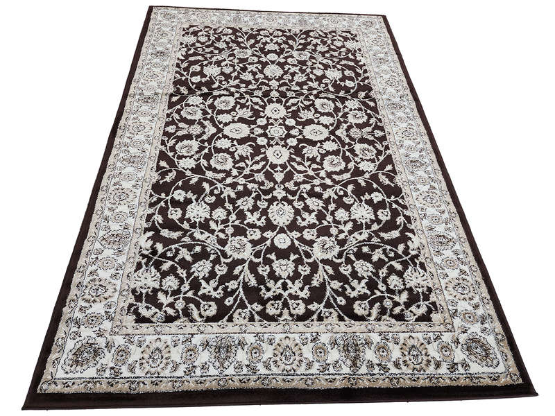 Beautiful Brown Nain Design Carpet 230 x 150 CM