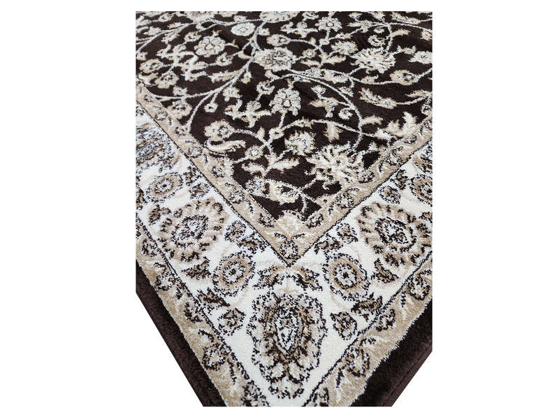 Beautiful Brown Nain Design Carpet 230 x 150 CM