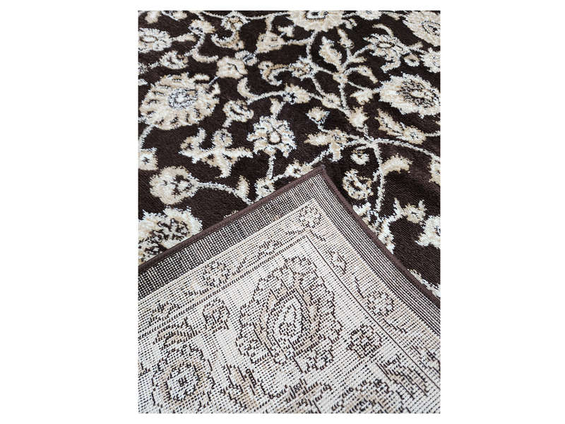 Beautiful Brown Nain Design Carpet 230 x 150 CM