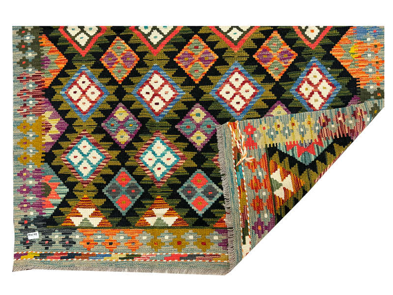 Fine Afghan Maimana kilim 191 x 152 cm
