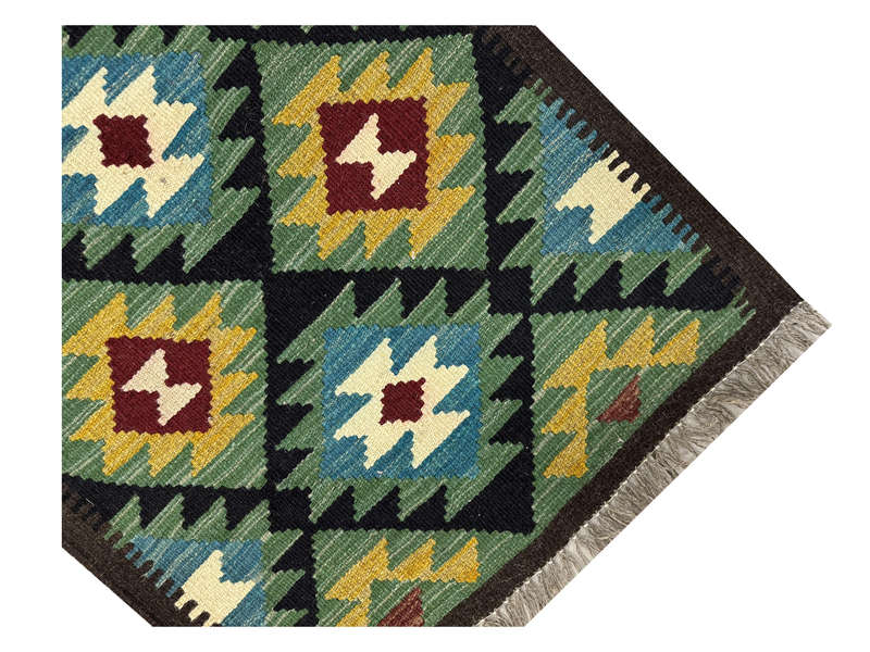 Gorgeous Afghan Maimana kilim Passage Runner 196 x 65 CM