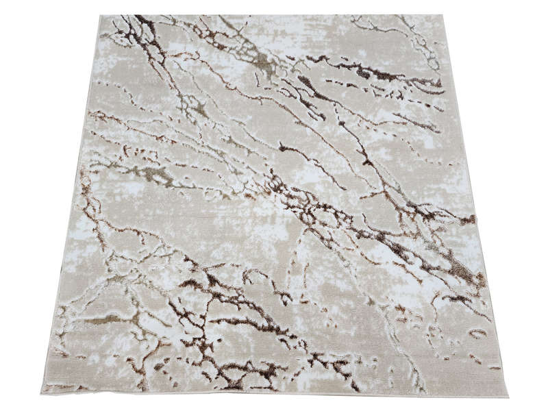 Fine Beige Machine Made Carpet 160 x 110 CM