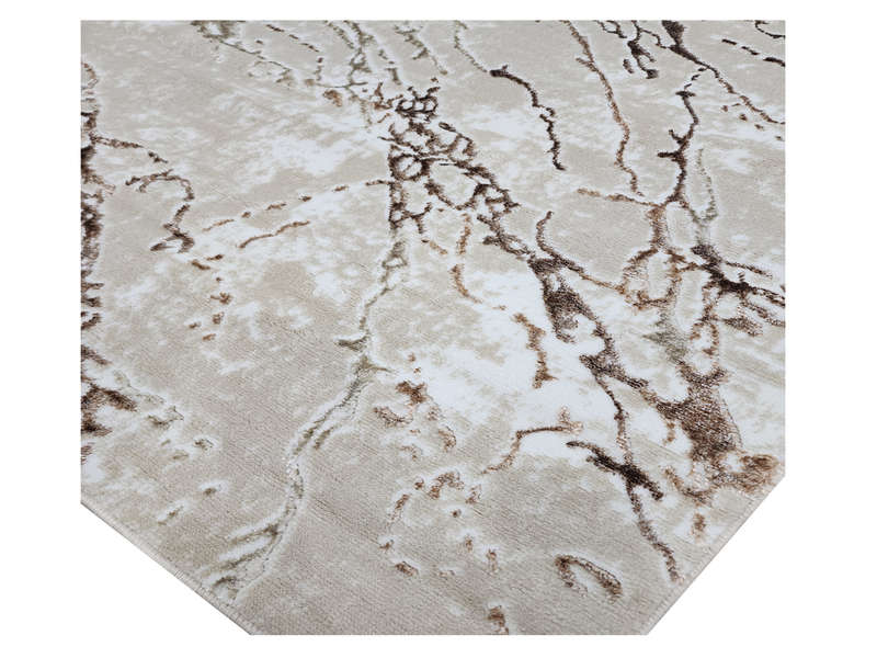 Fine Beige Machine Made Carpet 160 x 110 CM