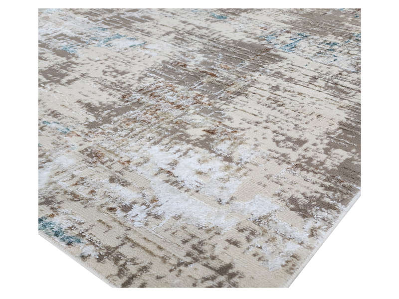 Turkish Beige Machine Made Carpet 160 x 110 CM