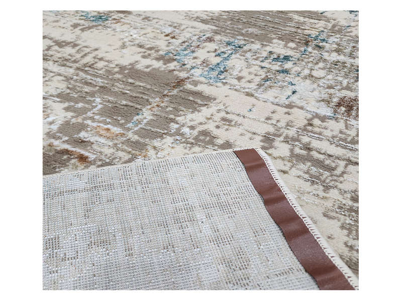 Turkish Beige Machine Made Carpet 160 x 110 CM