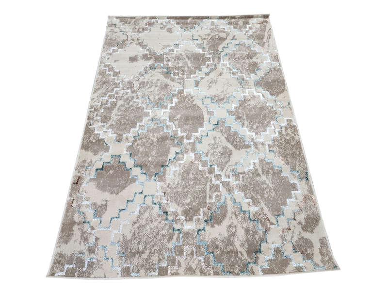 Fine Beige Machine Made Carpet 160 x 110 CM