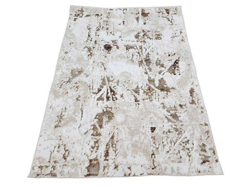 Beige Color Machine Made Carpet 160 x 110 CM