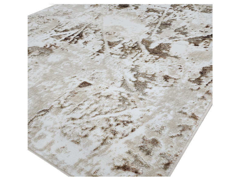 Beige Color Machine Made Carpet 160 x 110 CM