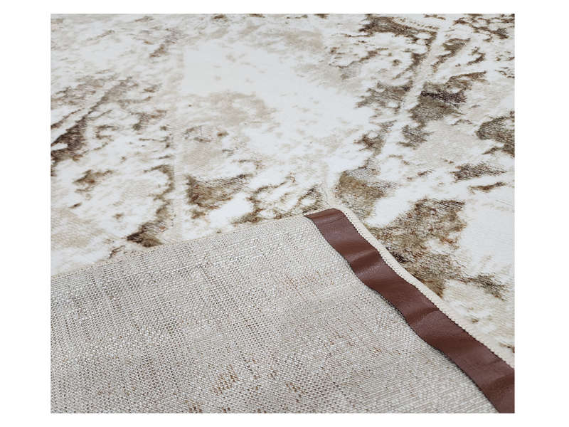 Beige Color Machine Made Carpet 160 x 110 CM