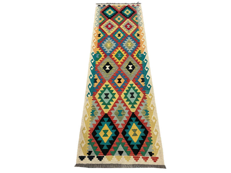 FIne Afghan Choubi kilim Runner 252 x 83 CM