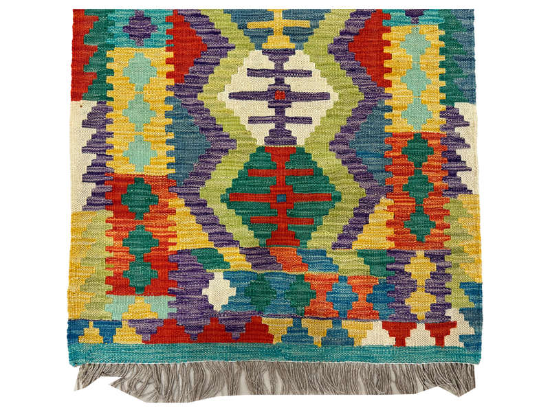 Beautiful Afghan Choubi kilim Runner 242 x 75 CM