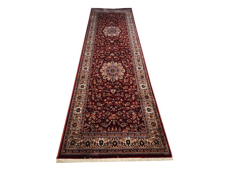 Fine Red Persian design Runner 300 x 80 cm