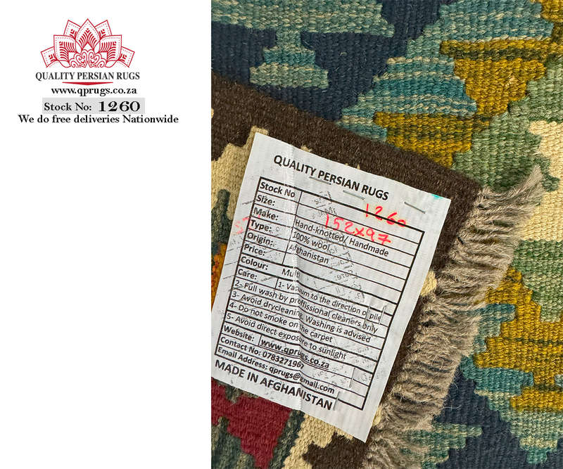 Beautiful Afghan Maimana Kilim Rug 152 x 97 CM