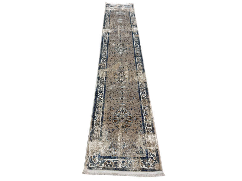 Beautiful Vintage Style Machine Made Runner 400 X 80 CM