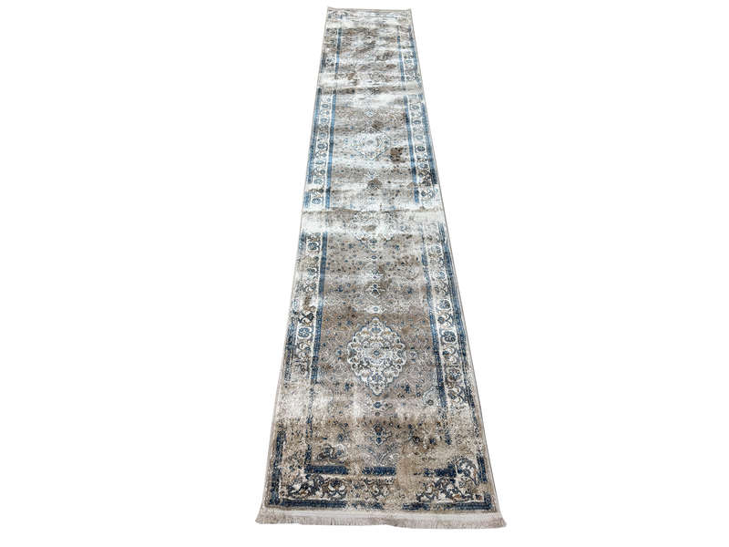 Beautiful Vintage Style Machine Made Runner 400 X 80 CM