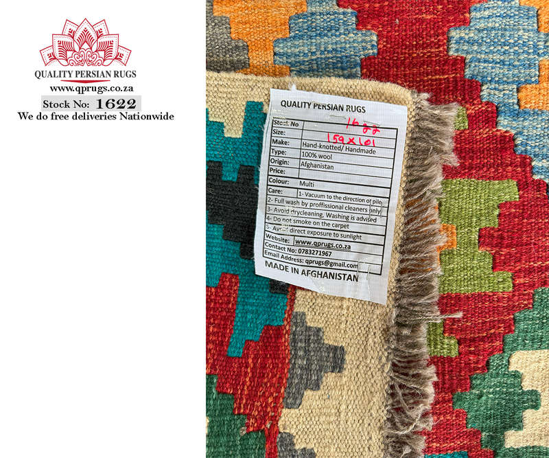 Gorgeous Afghan Choubi Kilim 159 x 101 CM