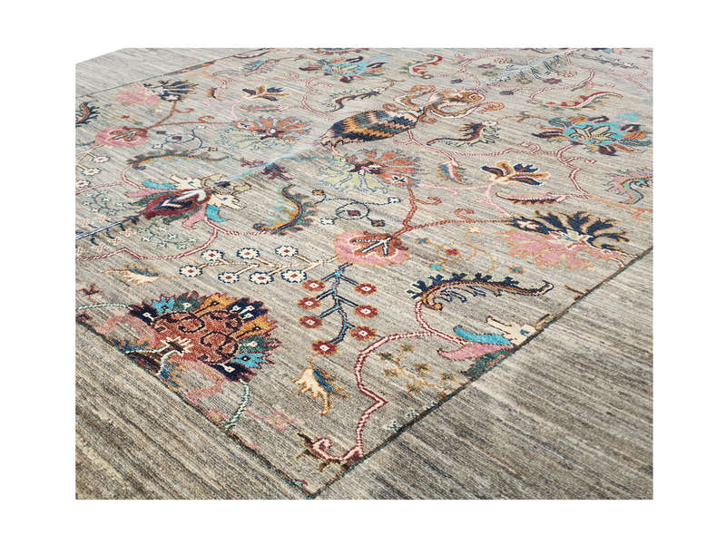 Incredible Afghan Ariana Handmade Carpet 254 x 178 CM