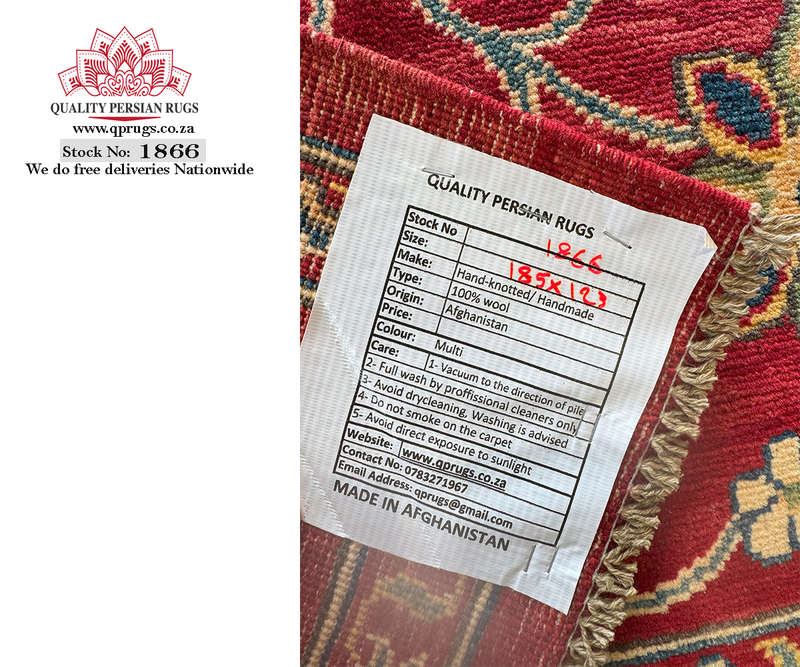 Top Quality Afghan Ariana Carpet 185 x 123 cm
