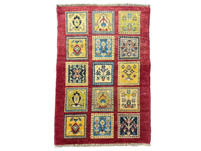 Gorgeous Afghan Ariana Handmade Carpet 90 x 62 CM