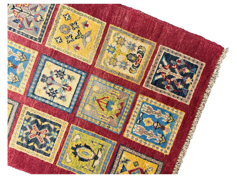 Gorgeous Afghan Ariana Handmade Carpet 90 x 62 CM