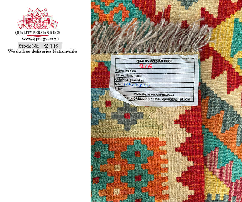 Gorgeous Afghan Choubi Kilim 147 x 111 CM