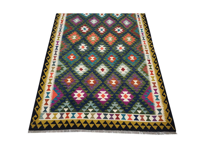 Gorgeous Afghan Maimana Kilim Rug 249 x 172 cm