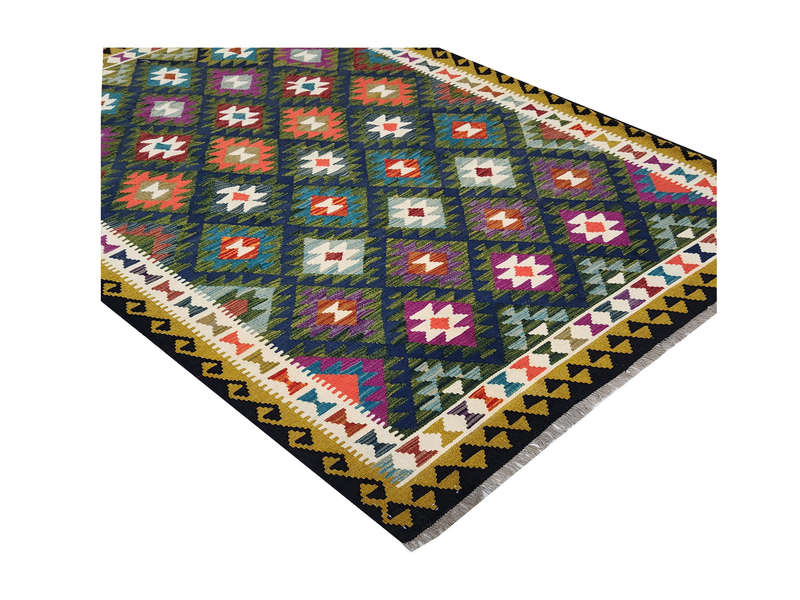Gorgeous Afghan Maimana Kilim Rug 249 x 172 cm