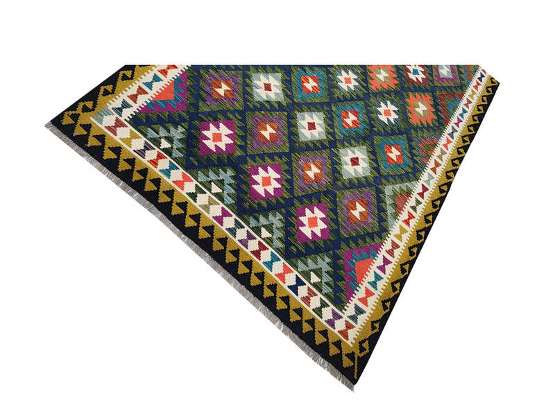 Gorgeous Afghan Maimana Kilim Rug 249 x 172 cm