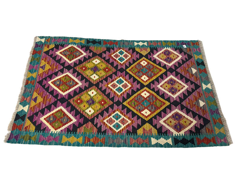 Gorgeous Afghan Maimana Kilim Rug 146 x 99 CM