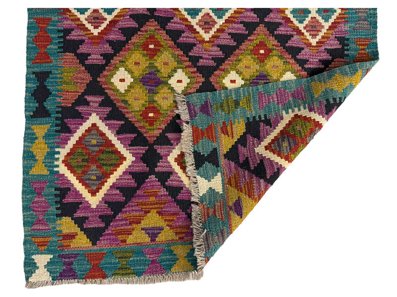 Gorgeous Afghan Maimana Kilim Rug 146 x 99 CM