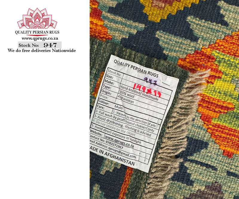 Beautiful Afghan Maimana Kilim Rug 149 x 99 CM