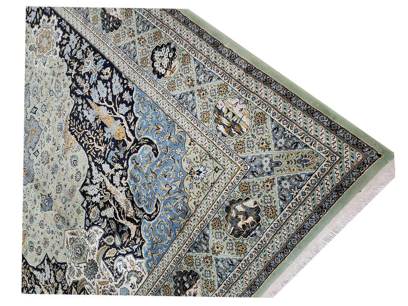 Green Persian Machine Made Carpet 400 x 300 CM