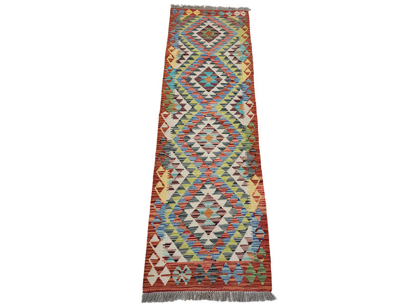Gorgeous Afghan Choubi Kilim Runner 198 x 63 CM