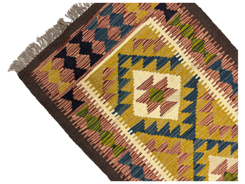 Beautiful Afghan Maimana Kilim Runner 191 x 63 CM