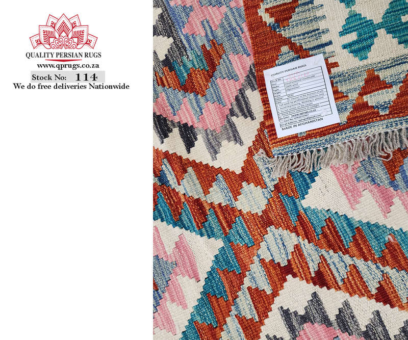 Beautiful Afghan Choubi kilim 248 x 164 CM