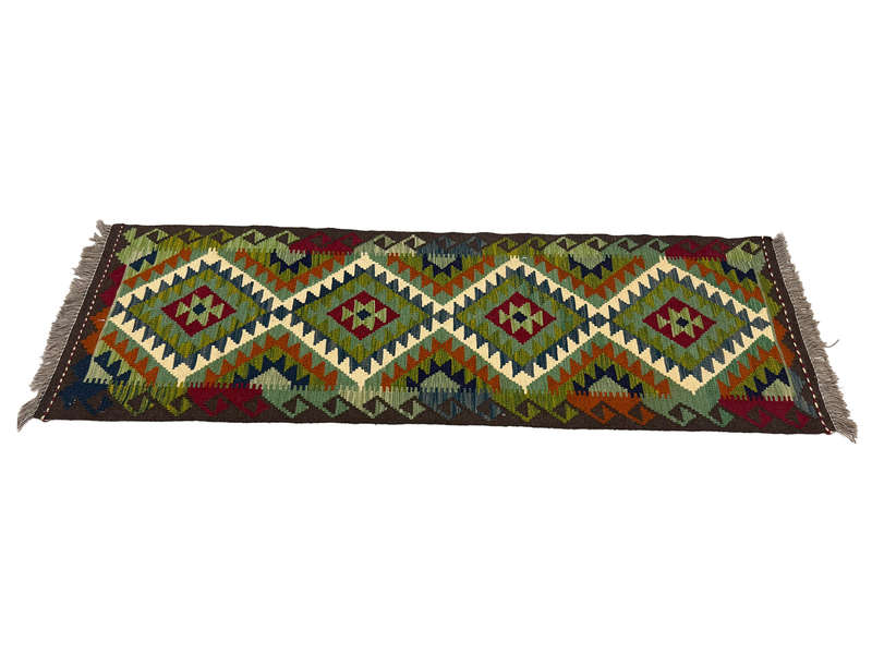 Gorgeous Afghan Maimana Kilim Runner 199 x 67 CM