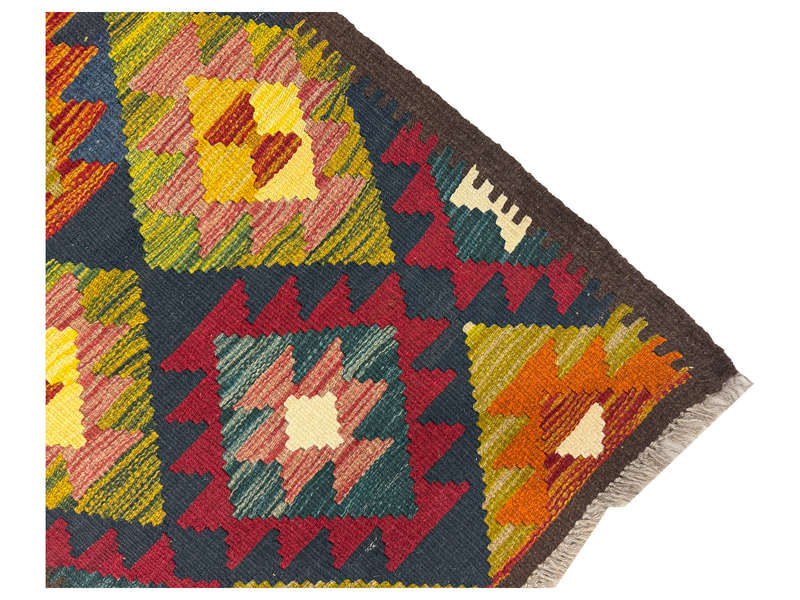 Gorgeous Afghan Maimana Kilim Runner 202 x 63 CM