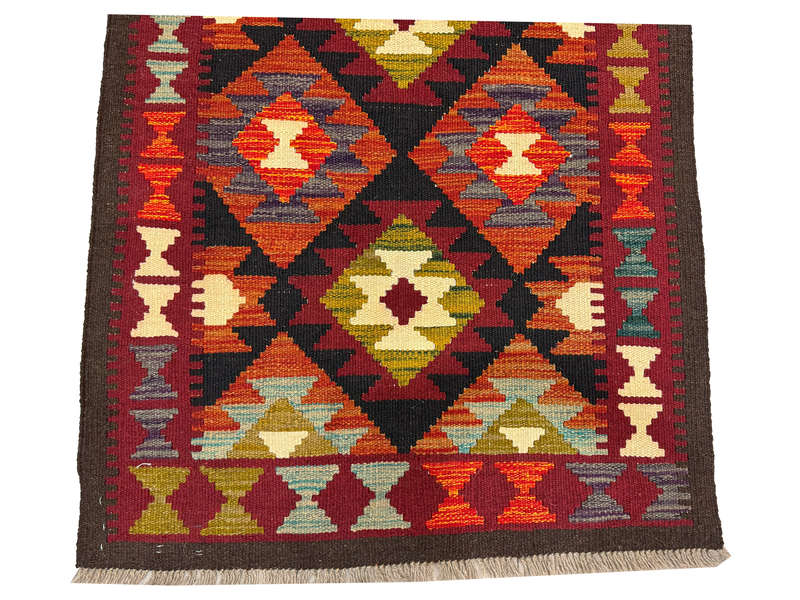 Stunning Afghan Maimana kilim Runner 284 x 87 CM