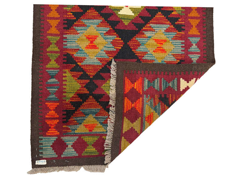 Beautiful Afghan Handmade kilim Runner 289 x 86 CM