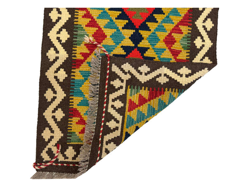 Fine Afghan Maimana Kilim Runner 196 x 69 CM
