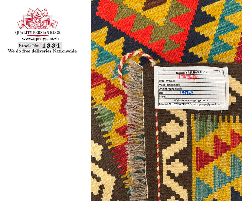 Fine Afghan Maimana Kilim Runner 196 x 69 CM