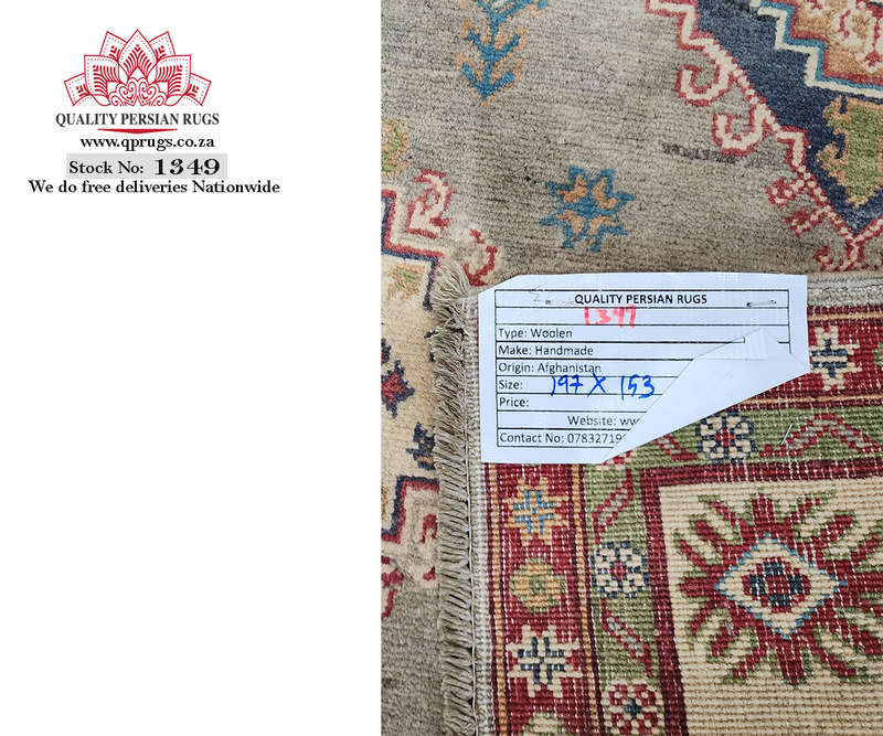 Fine Quality Afghan Ariana Carpet 197 x 153 CM