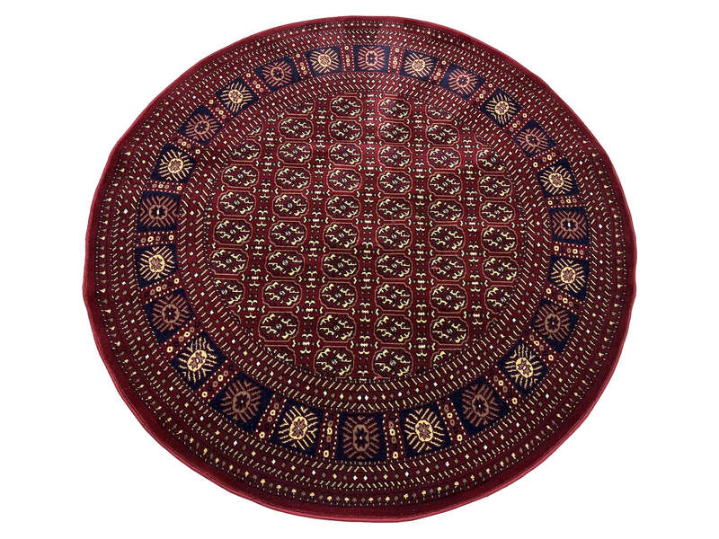 Stunning Bukhara Round Carpet 160 x 160 CM
